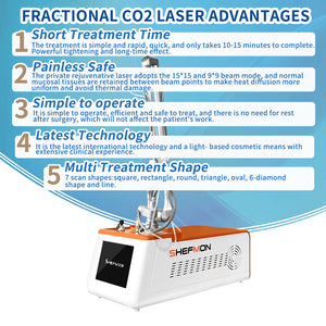 Multifunctional 4D Laser Machine Fractional Co2 Machine