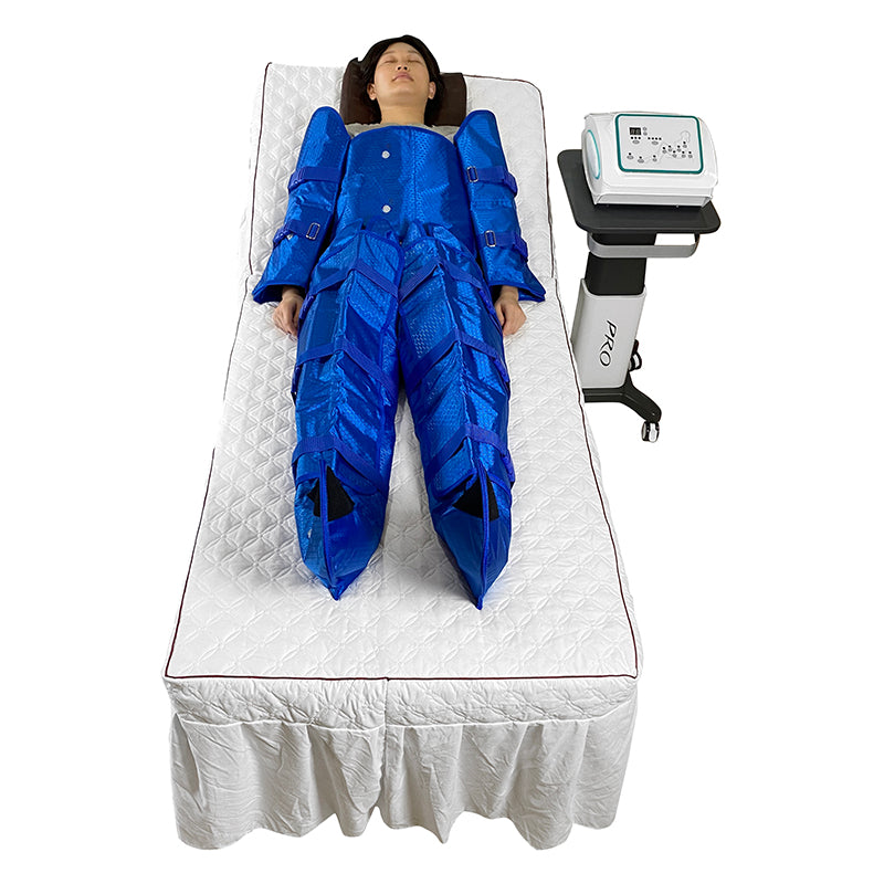 SP12 Lymphatic Drainage Pressoterapia Ar Pressure Full Body Pressotherapy Machine