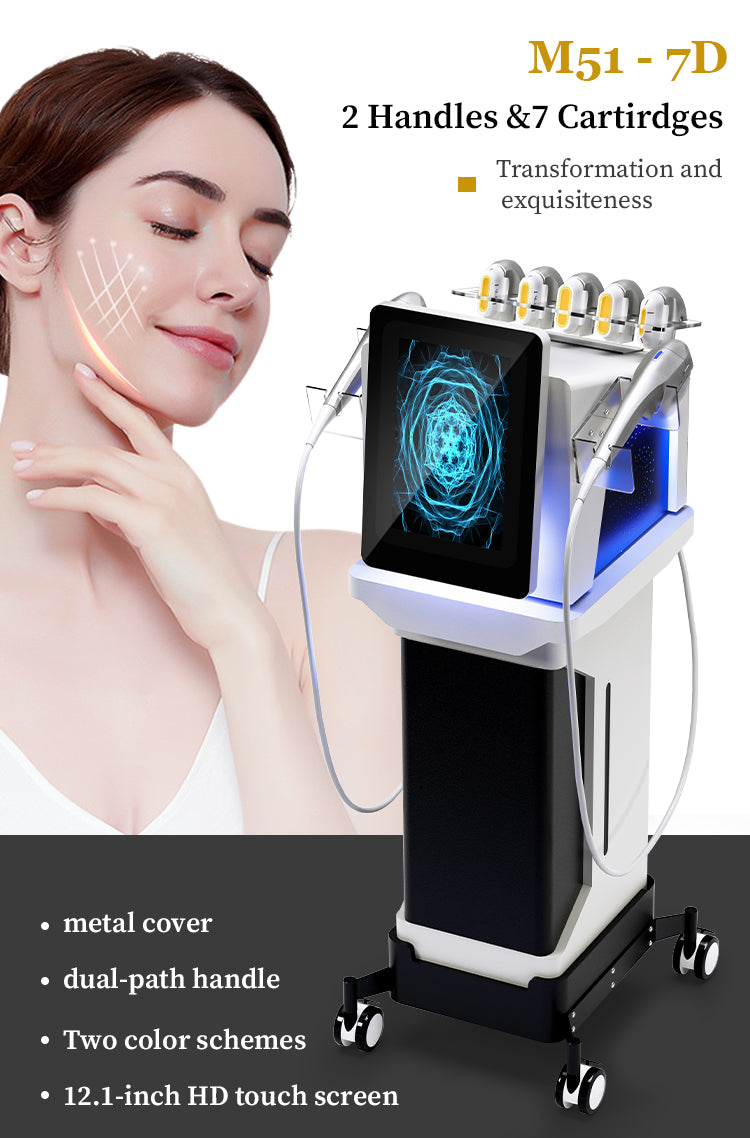 7D Hifu Face Skin Tightening Acne Removal Machine
