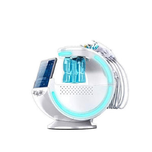 7 in 1 water peel microdermabrasion hydrodermabrasion facial machine with skin analyzer