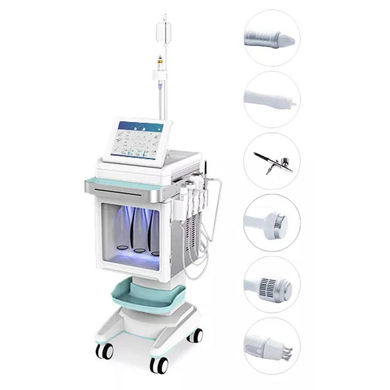 6 in 1 Aqua Facial Cleaning Hydro micro dermabrasion professional machine