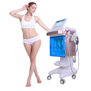 5 in 1 ultrasonic facial cleaning lifting RF Skin Tightening oxygen Dermabrasion device