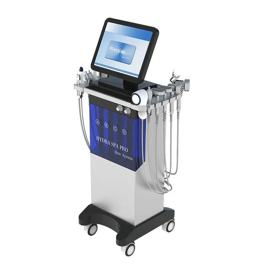 Dispositivo de limpieza profunda de la piel con Hydro Water 14 en 1 Oxygen Jet Peel Facial Beauty 