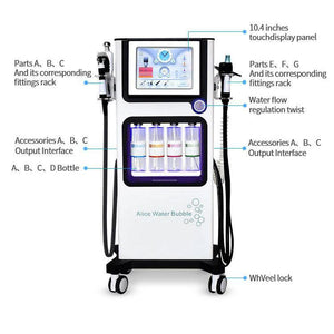 7 in 1 Microdermabrasion Ultrasonic RF BIO Hydro Dermabrasion Hydro Facial Machine