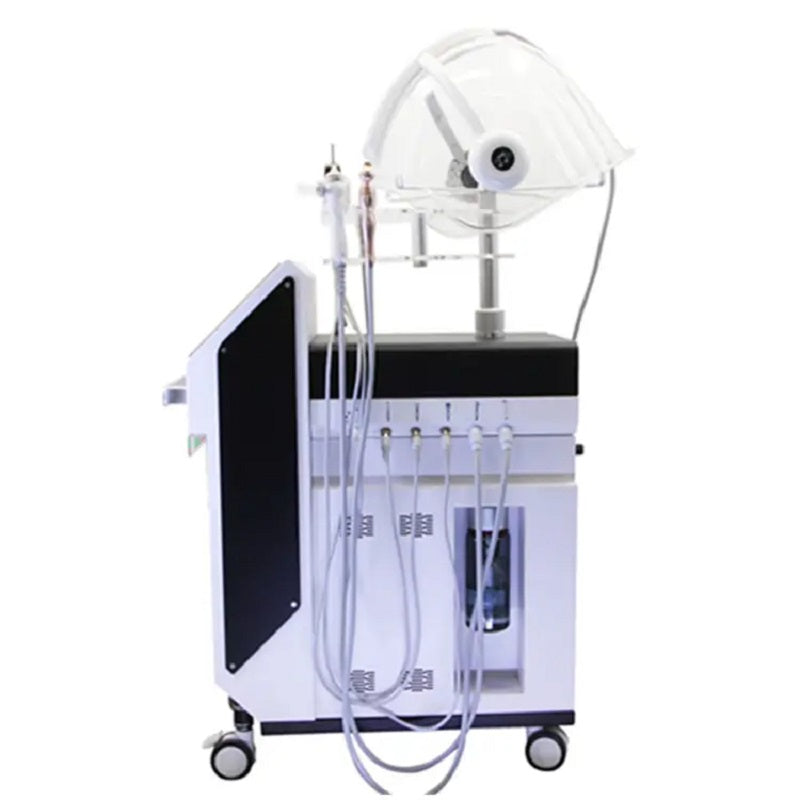 Ultrasound cold hammer Oxygen inject face skin rejuvenation water oxygen facial cleaning beauty machine