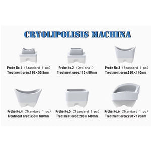 2023 Vertical 2 Silicone Handles cellulite reduction weight loss fat freezing cryo 360 body sculpting machine