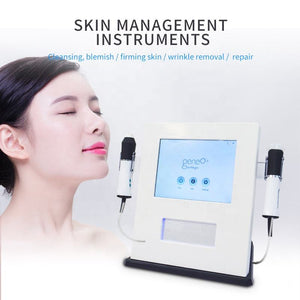 2 IN 1 Tightening Whitening Rejuvenating Instrument Oxygen Bubble Beauty Machine