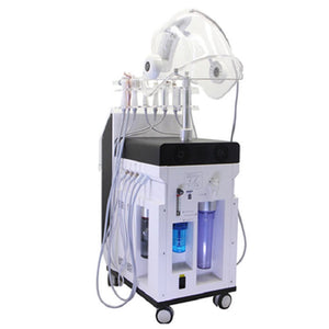 Ultrasound cold hammer Oxygen inject face skin rejuvenation water oxygen facial cleaning beauty machine