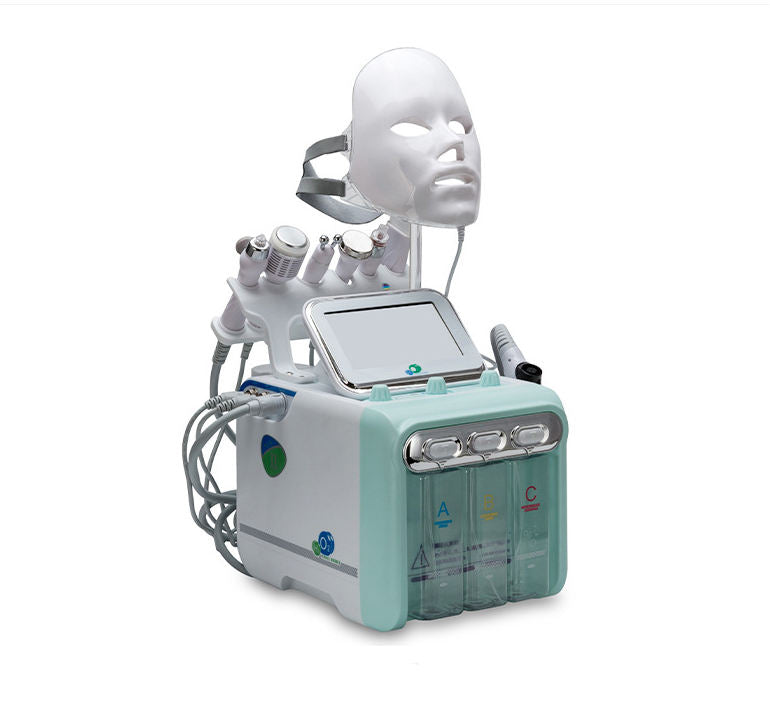 8 in 1 Hydrogen water Dermabrasion Oxgen jet Peel Diamond Oxygen facial machine