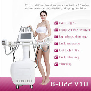 V10 body slimming machine RF bio vacuum roller fat reduction machine