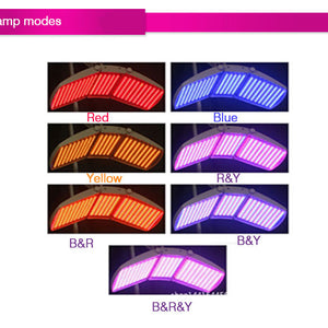 High qility pdt led facial light / phototherapy skin care / led light therapy