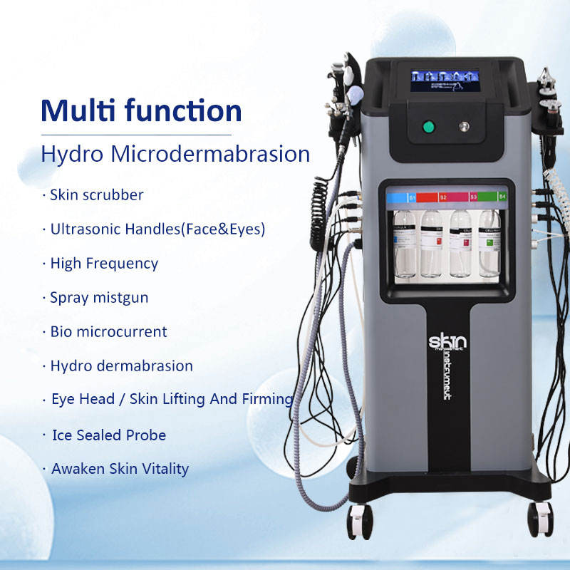 8 In 1 Hydro Water Peel Microdermabrasion Hydrodermabrasion Facial Machine