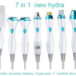 7 in 1 water peel microdermabrasion hydrodermabrasion facial machine with skin analyzer