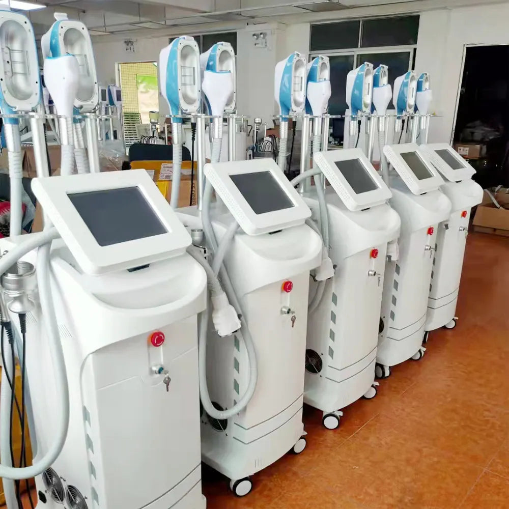 Newest professional 360 Cryolipolysis With Cavitation Rf Coolsculption laser beauty Machine