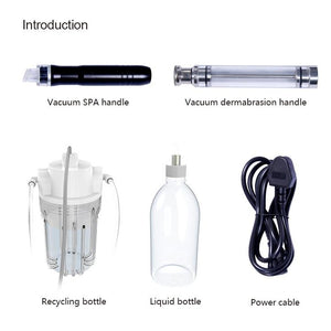 Skin Scrubber H2O2 Aqua Peeling Facial Machine Multifunction Hydro Dermabrasion Facial Device