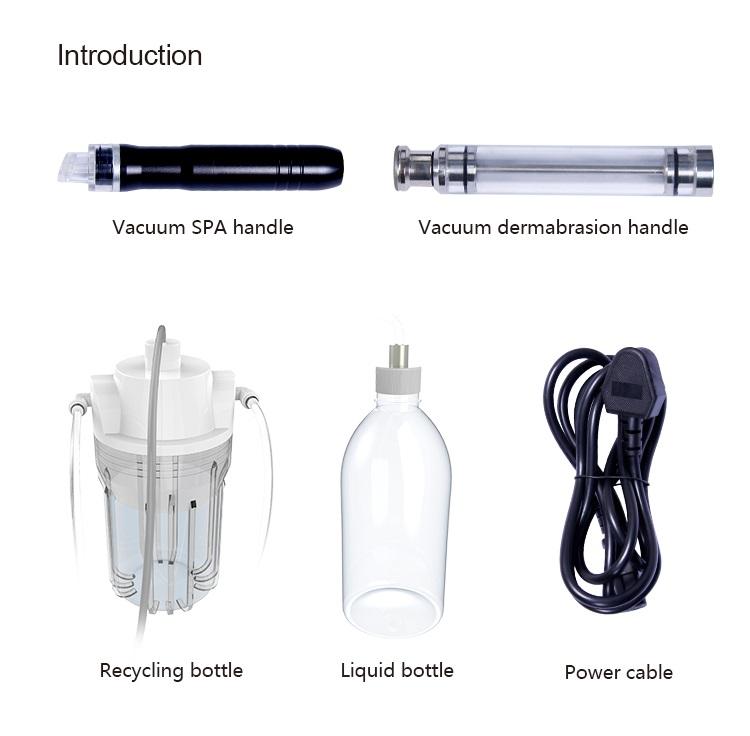 Skin Scrubber H2O2 Aqua Peeling Facial Machine Multifunction Hydro Dermabrasion Facial Device