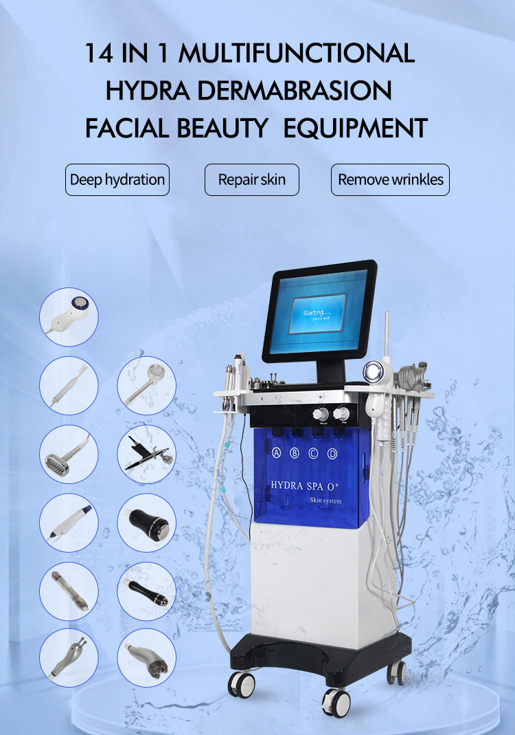12 In 1 Alice Bubble Peptide Facial Peeling Hydro Skin Care Beauty Machine