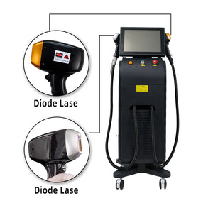 Triple Wave Platinum Titanium 808nm Laser Diode Hair Removal 755 808 1064 Diode Laser Machine