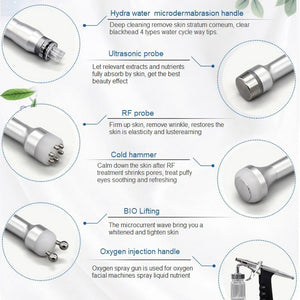 7 in 1 hydro facials Machine Small Bubbles with Mask