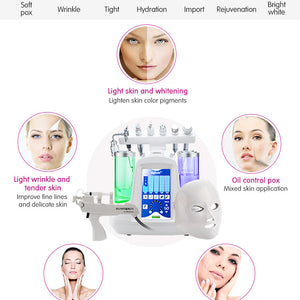 7 in 1 hydro facials Machine Small Bubbles with Mask