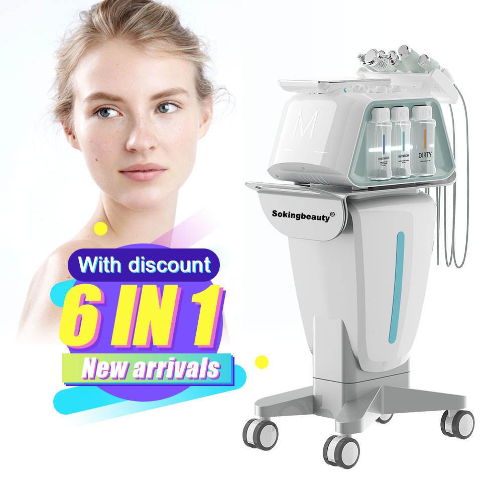 6 in 1 Facial Management M6 Microdermabrasion dermabrasion Facial Machine