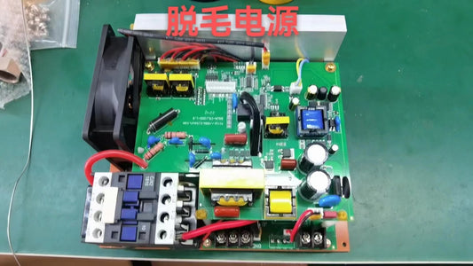 IPL machine power supply control panel