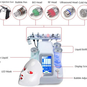7 in 1 hydro facials Machine Small Bubbles with Mask