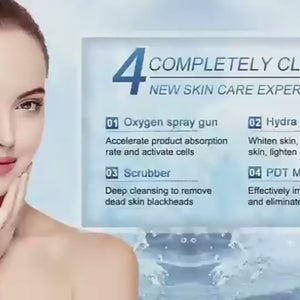 Vacuum Face Clean Hydro Water Oxygen jet Facial Ance Pore Cleaner Skin Care Machine