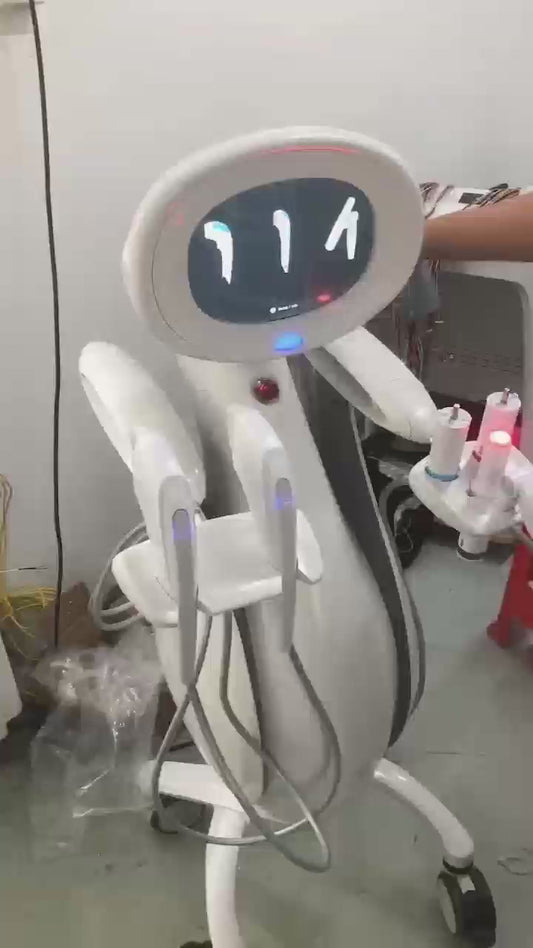 Latest  HIFU Ultra Booster pen circular 3 handles Anti-aging Machine