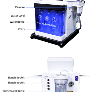 Spa660 Ultrasonic Hydrating Facial Microdermabrasion Machine Skin Care Machine