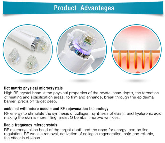 Microneedles Anti-wrinkle Facial Lifting & Tightening Machine
