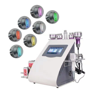 9 IN 1 Lipolaser Rf Ultrasonic 40K Vacuum Cavitation System Slimming Beauty Machine