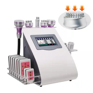 9 IN 1 Lipolaser Rf Ultrasonic 40K Vacuum Cavitation System Slimming Beauty Machine