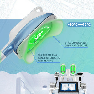 Portable 360 degree cryolipolysis weight loss fat freezing body slimming machine