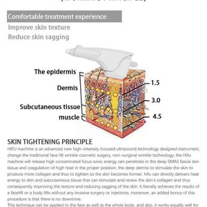 2 in 1 Hifu 4D Vmax  facial lifting  machine