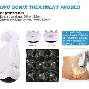 2 in 1 4D Hifu Lipo Sonix Body Slimming Skin Tightening Machine