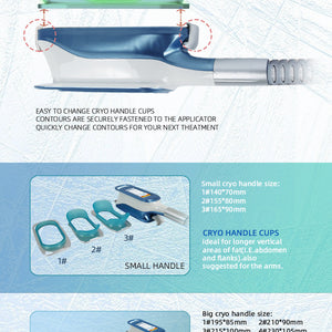 Portable 360 degree cryolipolysis weight loss fat freezing body slimming machine