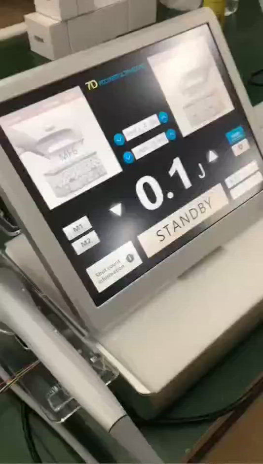 Dispositivo de lifting facial HIFU 7D con 7 cartuchos