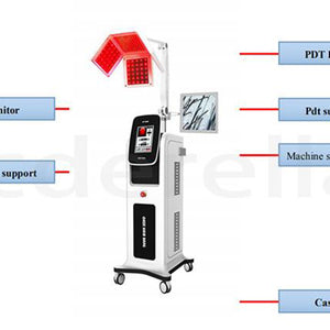 Laser pdt light therapy/anti-hair loss and skin rejuvenation machine