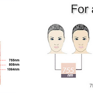 Professional painless 1600w diode laser hair removal Machine