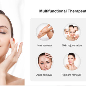 Multifunction 3 In 1 DPL Hair Removal Skin Rejuvenation Whitening Machine