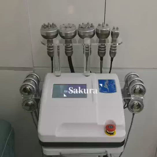 6 in 1 cavitation 40k fat removal machine