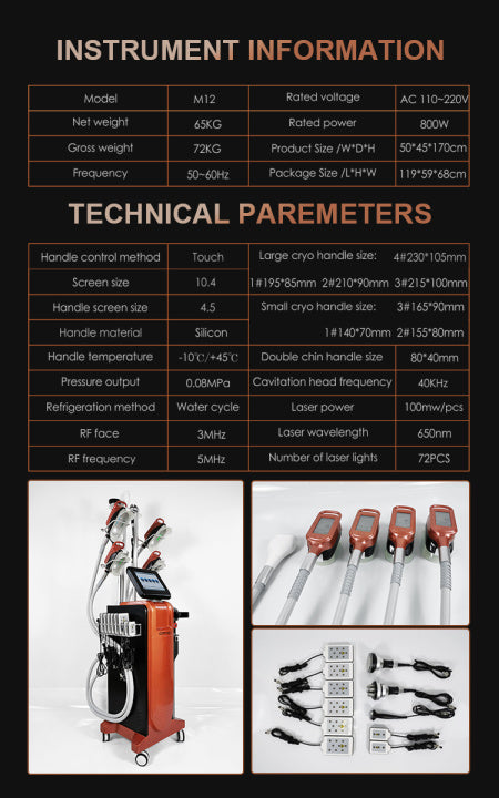Professional Cryolipolysis Machine 5 Handles  360 Body Contouring Machine