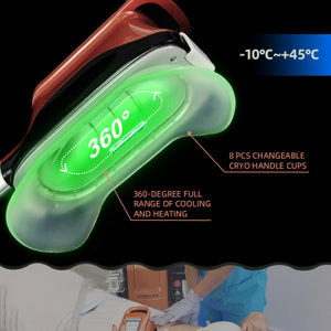 Professional Cryolipolysis Machine 5 Handles  360 Body Contouring Machine